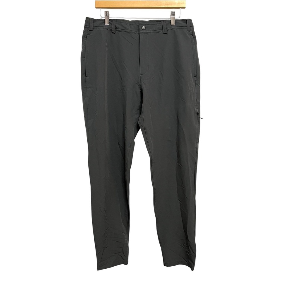Mack Weldon Radius Joggers Mens Large Charcoal Grey Performance Pants Athleisure